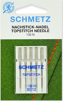 Иглы для швейных машин Schmetz №90 для отстрачивания