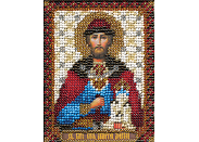 Набор для вышивания PANNA CM-1268 (ЦМ-1268) "Икона Святого благоверного князя Дмитрия Донского"