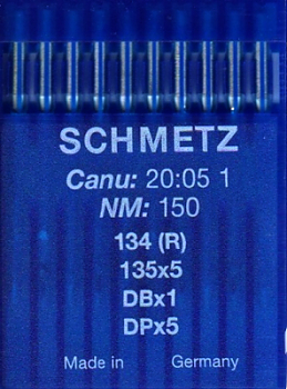Иглы для промышленных машин Schmetz DPx5 №150