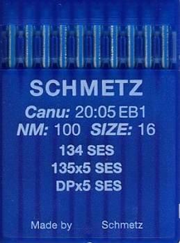 Иглы для промышленных машин Schmetz DPx5 SES №100