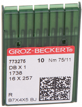Иглы для промышленных машин Groz-Beckert DBх1 №75