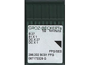 Иглы для промышленных машин Groz-Beckert DCх27 FFG/SES №75